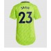 Cheap Manchester United Luke Shaw #23 Third Football Shirt Women 2022-23 Short Sleeve